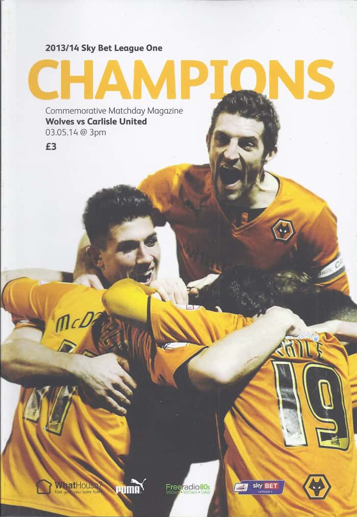 Wolverhampton Wanderers FC v Carlisle United FC